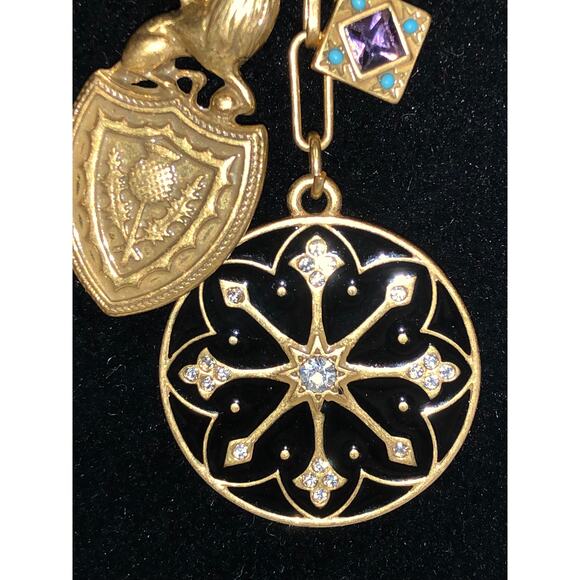 CHLOE + ISABEL medieval charm story long pendant necklace - N172 - Picture 3 of 6